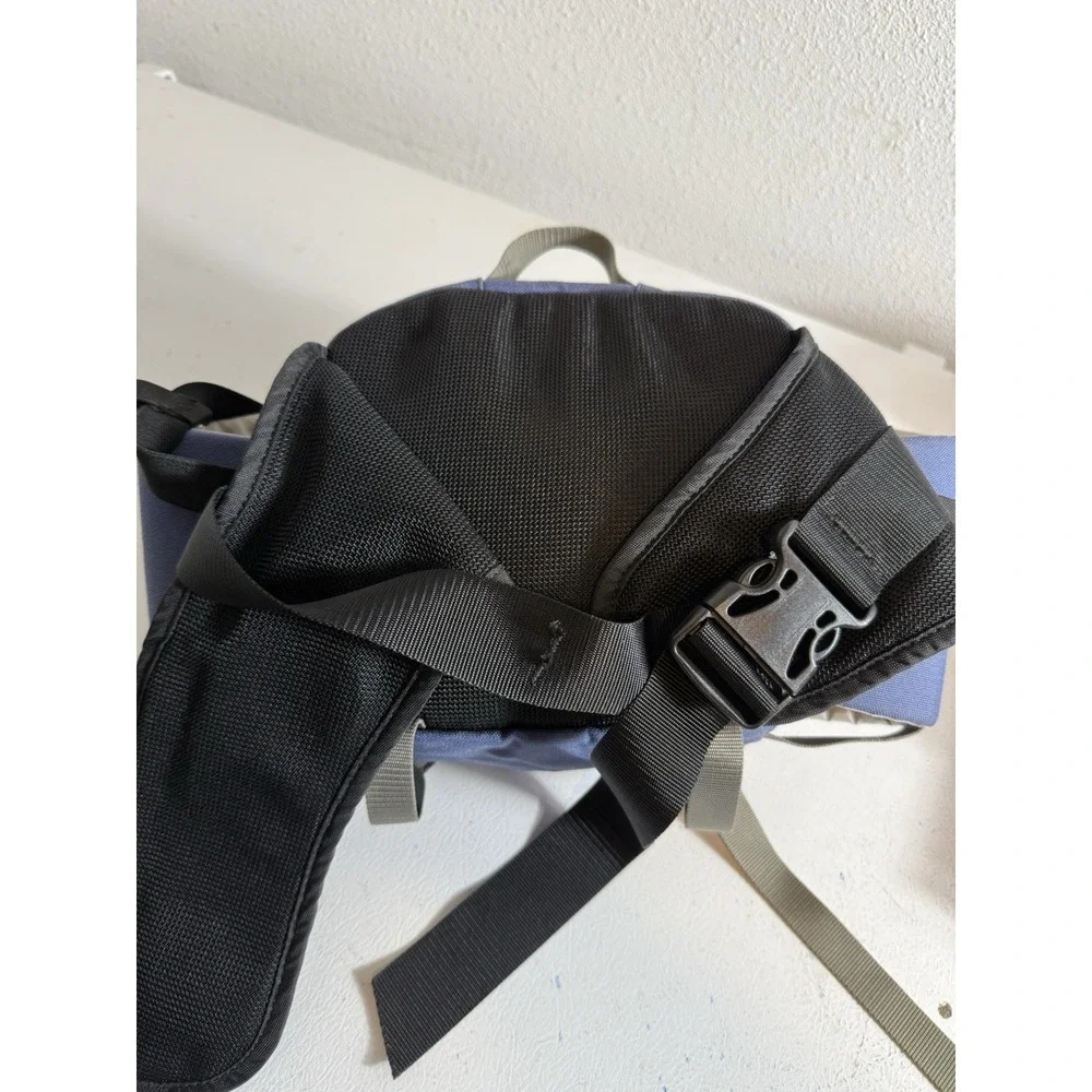 Ultimate Gemini Waist Pack w/ Front Pouch On Strap Black Hiking Running